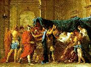 Nicolas Poussin la mort de germanicus France oil painting artist